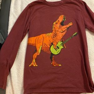 Boys long sleeve cotton T shirt